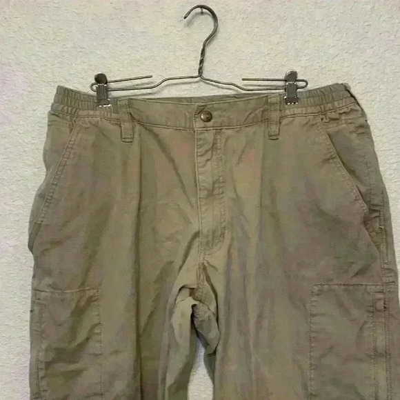 5.11 tactics series men’s tan pant 33 X 28 blue collar work range wear *flaw - Picture 2 of 12